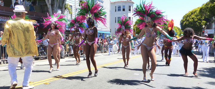 défilé des écoles de samba carnaval de rio