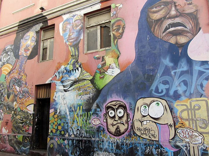 cekis street artiste chilien