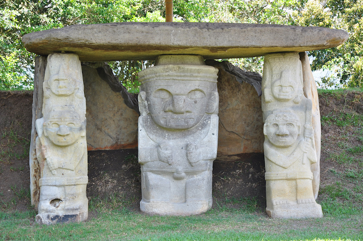 San Agustin parc archéologique Colombie