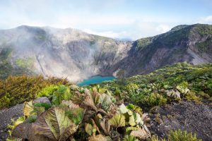 lac cratère volcan irazu