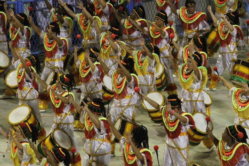 défilé samba carnaval rio